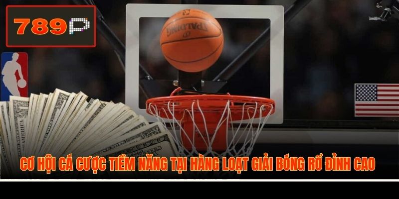 Cơ hội cá cược tiềm năng tại hàng loạt giải bóng rổ đỉnh cao